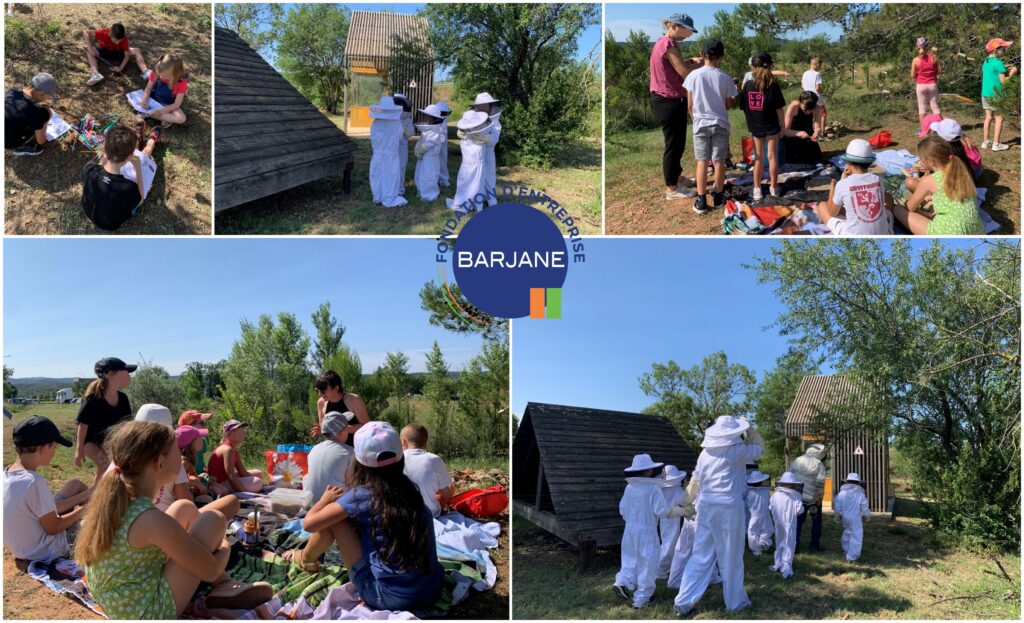 Animation biodiversité auprès des enfants sur le Parc des Bréguières